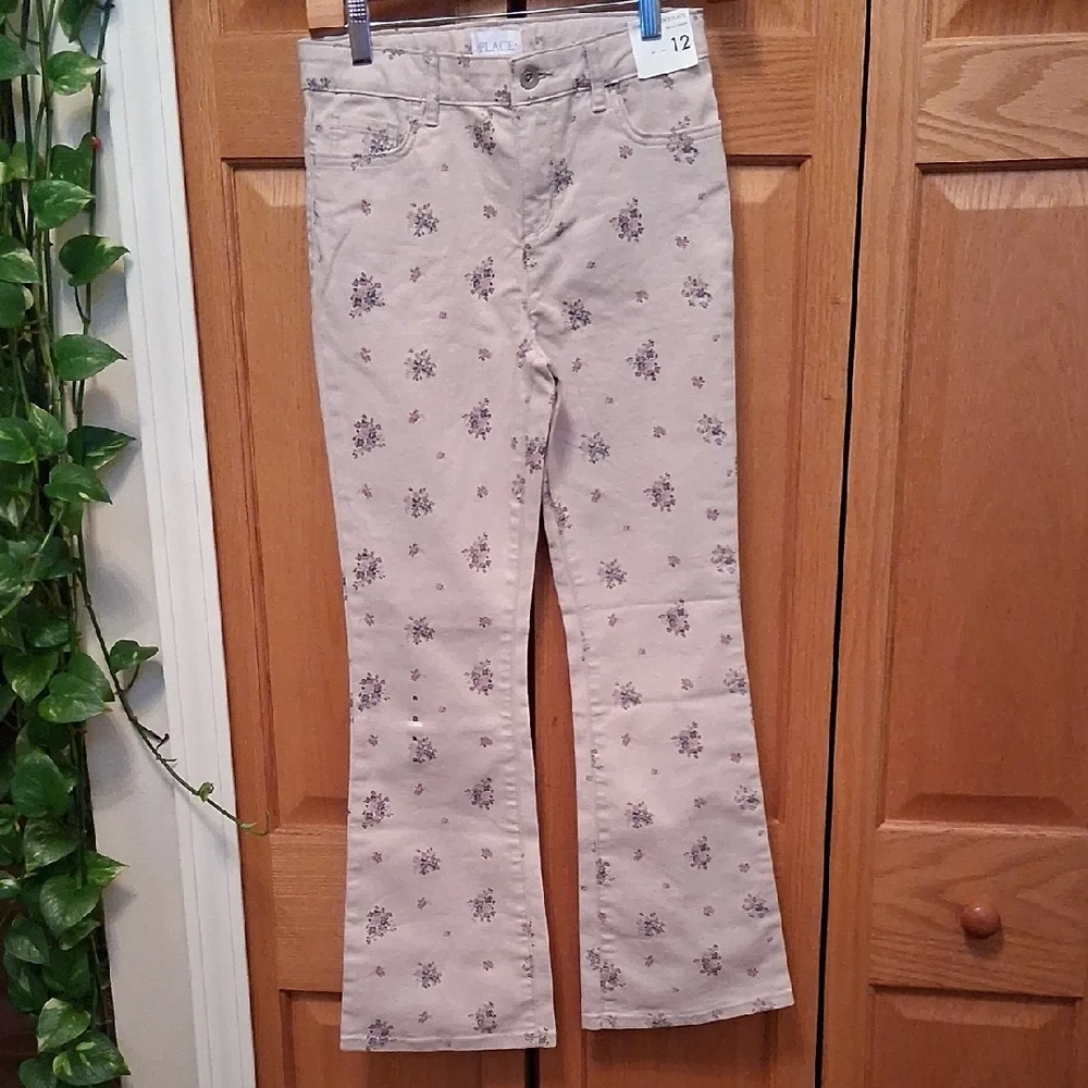 The Children's Place Floral Print Jeans